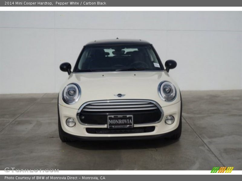 Pepper White / Carbon Black 2014 Mini Cooper Hardtop