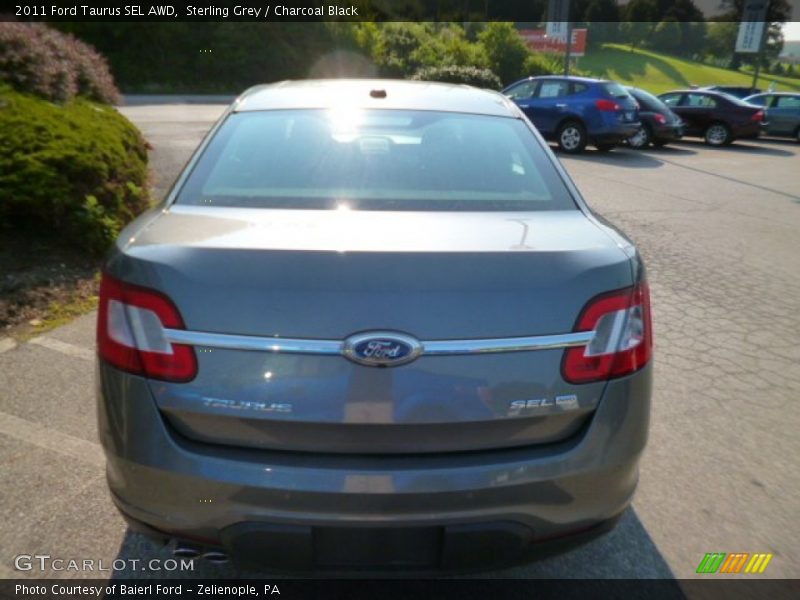 Sterling Grey / Charcoal Black 2011 Ford Taurus SEL AWD