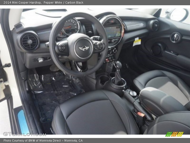Pepper White / Carbon Black 2014 Mini Cooper Hardtop