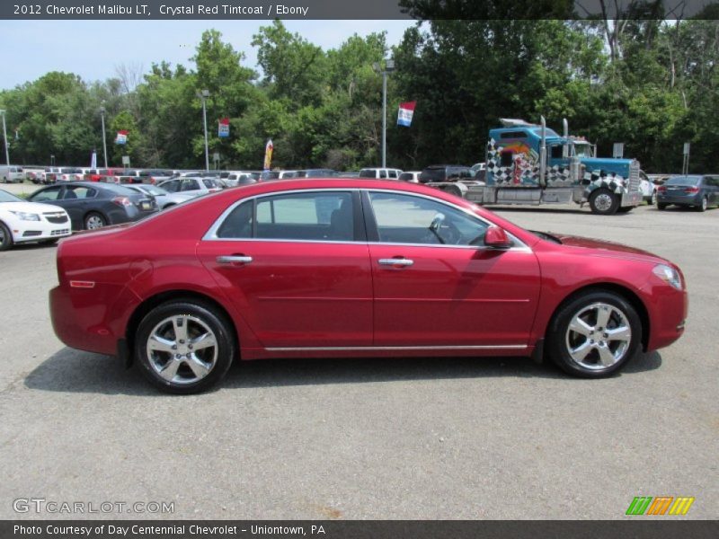 Crystal Red Tintcoat / Ebony 2012 Chevrolet Malibu LT