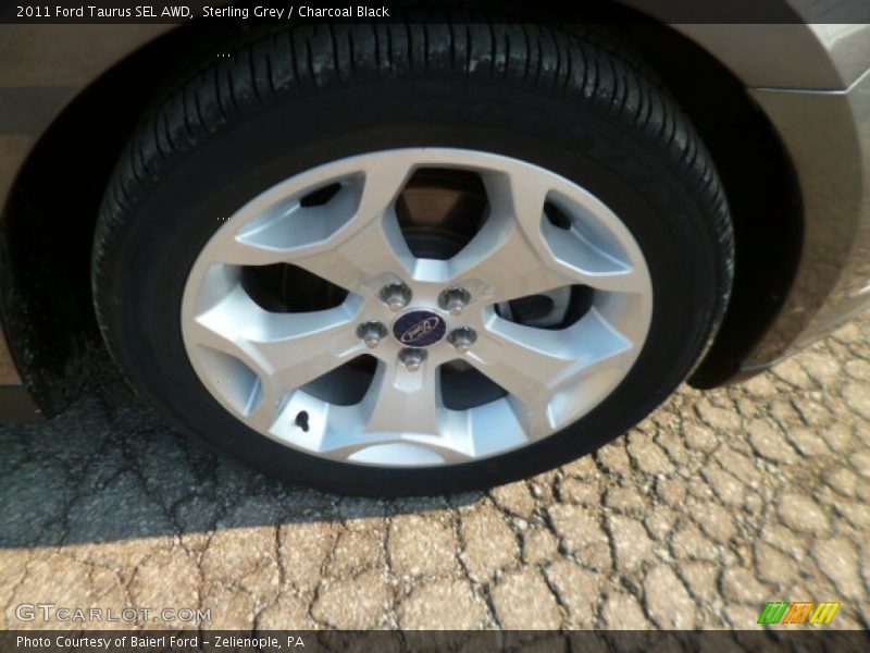 Sterling Grey / Charcoal Black 2011 Ford Taurus SEL AWD