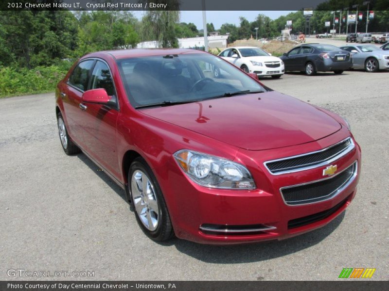 Crystal Red Tintcoat / Ebony 2012 Chevrolet Malibu LT
