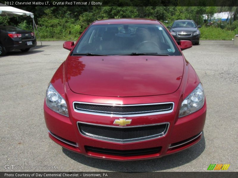 Crystal Red Tintcoat / Ebony 2012 Chevrolet Malibu LT