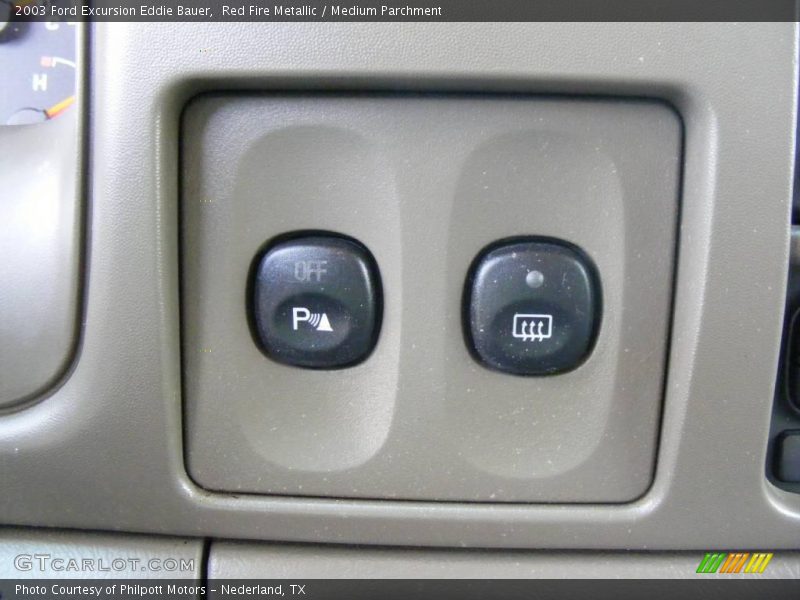 Red Fire Metallic / Medium Parchment 2003 Ford Excursion Eddie Bauer