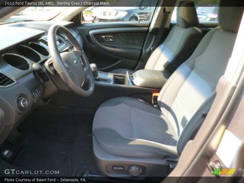 Sterling Grey / Charcoal Black 2011 Ford Taurus SEL AWD