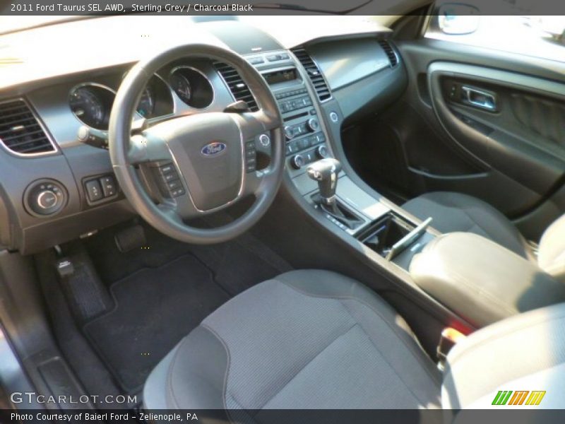 Sterling Grey / Charcoal Black 2011 Ford Taurus SEL AWD