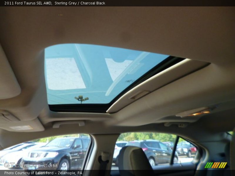 Sterling Grey / Charcoal Black 2011 Ford Taurus SEL AWD