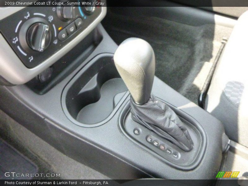 Summit White / Gray 2009 Chevrolet Cobalt LT Coupe