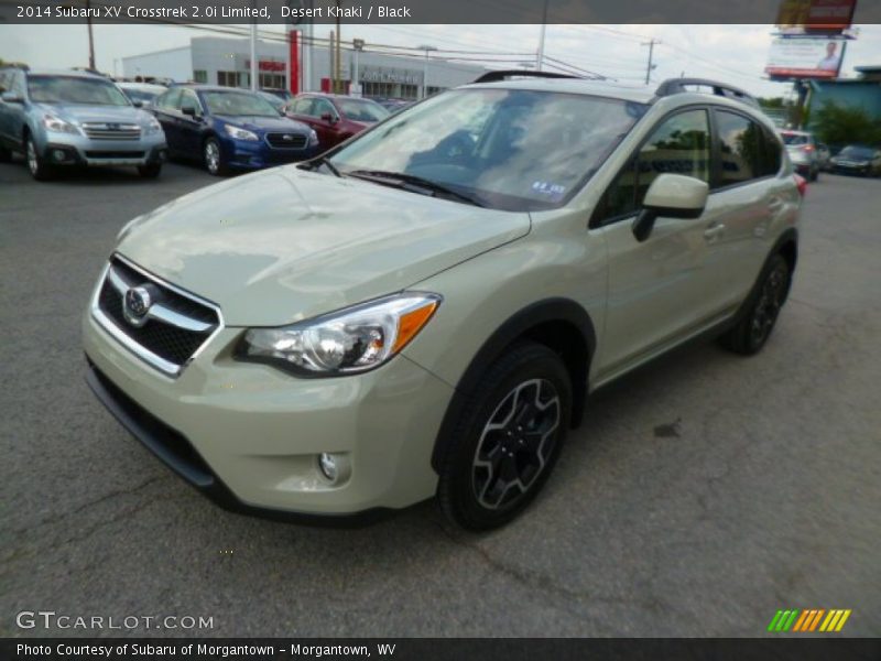 Desert Khaki / Black 2014 Subaru XV Crosstrek 2.0i Limited