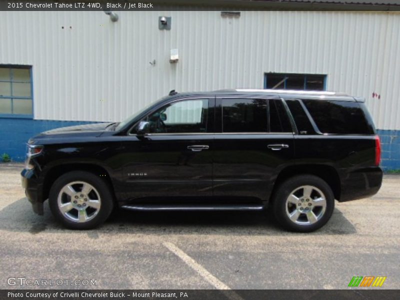 Black / Jet Black 2015 Chevrolet Tahoe LTZ 4WD