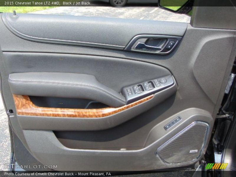 Black / Jet Black 2015 Chevrolet Tahoe LTZ 4WD
