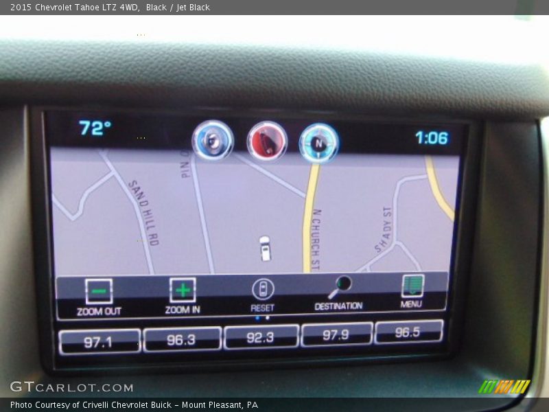 Black / Jet Black 2015 Chevrolet Tahoe LTZ 4WD