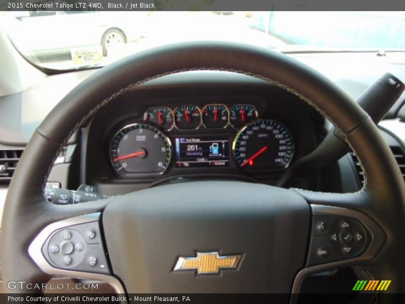Black / Jet Black 2015 Chevrolet Tahoe LTZ 4WD