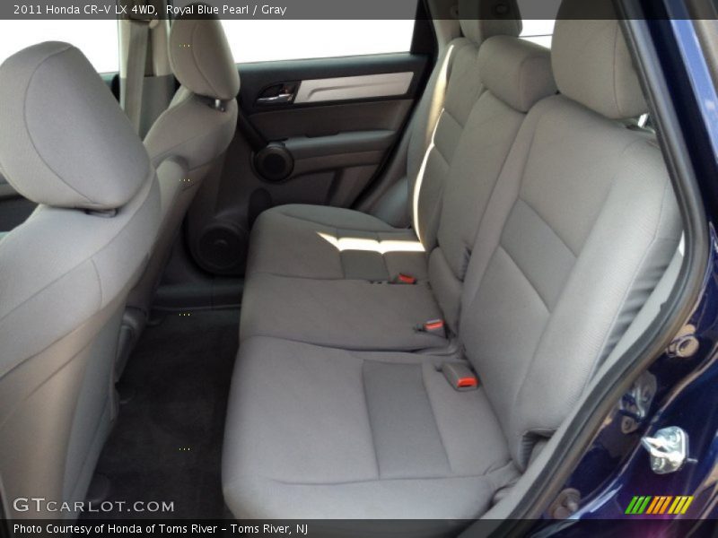 Royal Blue Pearl / Gray 2011 Honda CR-V LX 4WD