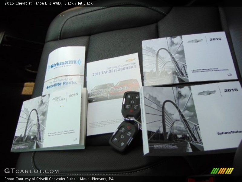 Black / Jet Black 2015 Chevrolet Tahoe LTZ 4WD
