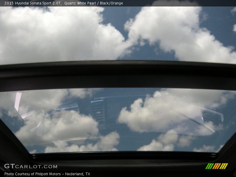 Sunroof of 2015 Sonata Sport 2.0T