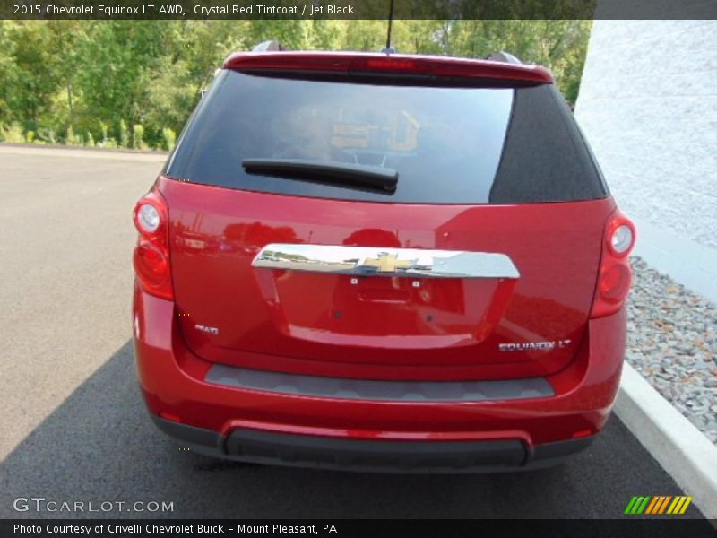Crystal Red Tintcoat / Jet Black 2015 Chevrolet Equinox LT AWD
