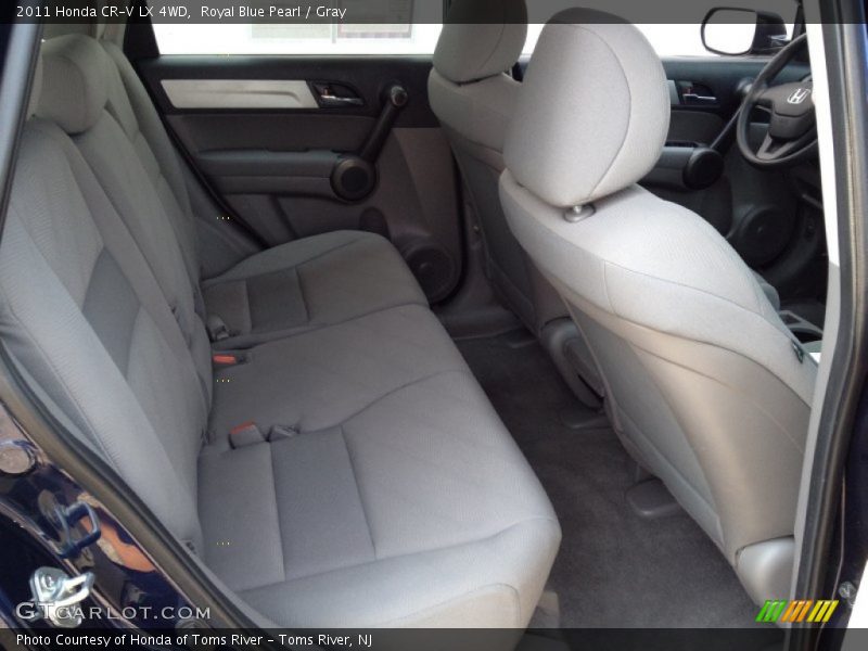 Royal Blue Pearl / Gray 2011 Honda CR-V LX 4WD