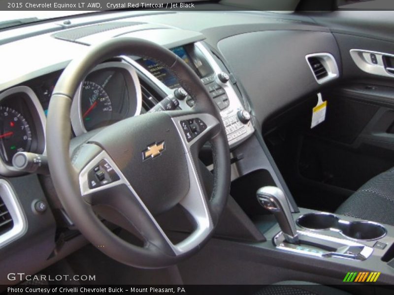 Crystal Red Tintcoat / Jet Black 2015 Chevrolet Equinox LT AWD