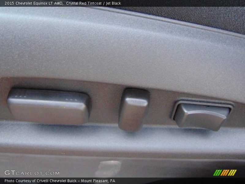 Crystal Red Tintcoat / Jet Black 2015 Chevrolet Equinox LT AWD