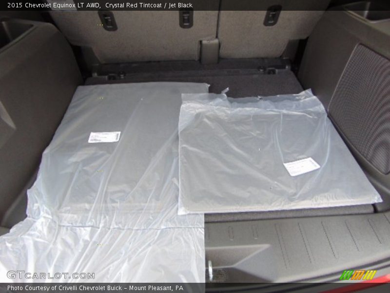 Crystal Red Tintcoat / Jet Black 2015 Chevrolet Equinox LT AWD