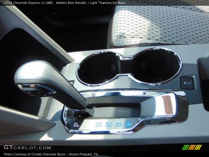 Atlantis Blue Metallic / Light Titanium/Jet Black 2014 Chevrolet Equinox LS AWD
