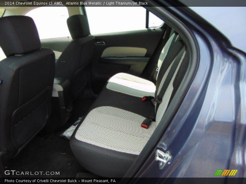 Atlantis Blue Metallic / Light Titanium/Jet Black 2014 Chevrolet Equinox LS AWD
