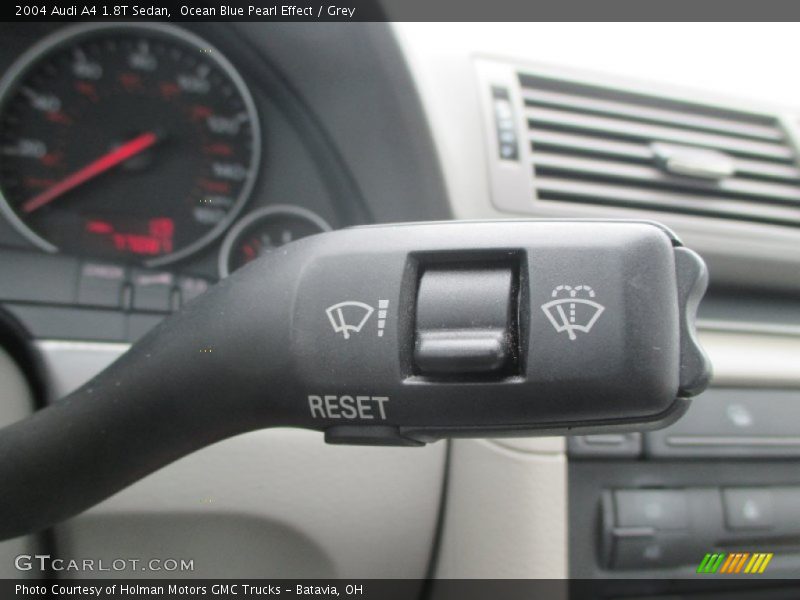 Ocean Blue Pearl Effect / Grey 2004 Audi A4 1.8T Sedan