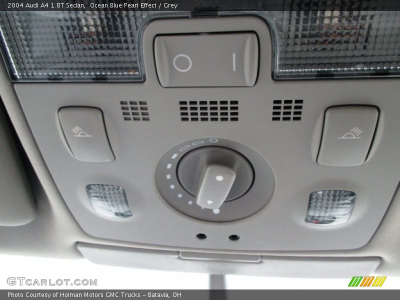 Ocean Blue Pearl Effect / Grey 2004 Audi A4 1.8T Sedan