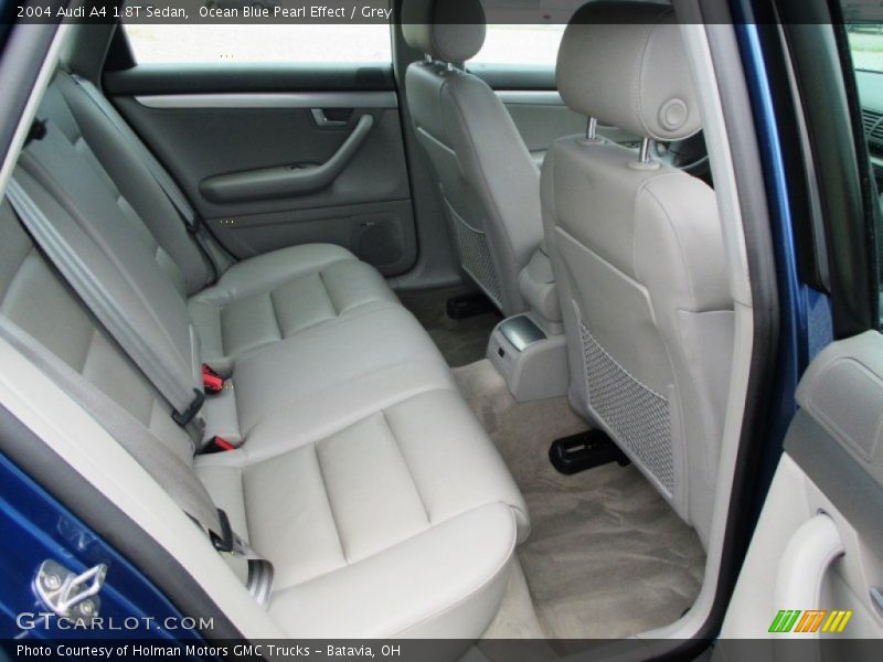 Ocean Blue Pearl Effect / Grey 2004 Audi A4 1.8T Sedan