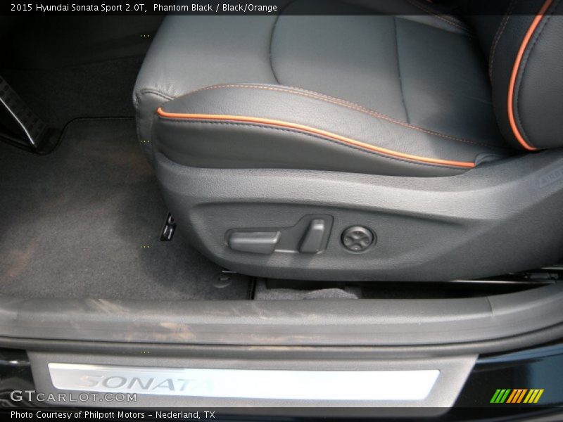 Front Seat of 2015 Sonata Sport 2.0T
