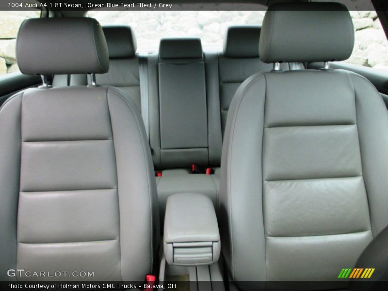 Ocean Blue Pearl Effect / Grey 2004 Audi A4 1.8T Sedan