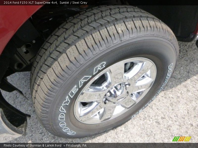 Sunset / Steel Grey 2014 Ford F150 XLT SuperCrew 4x4