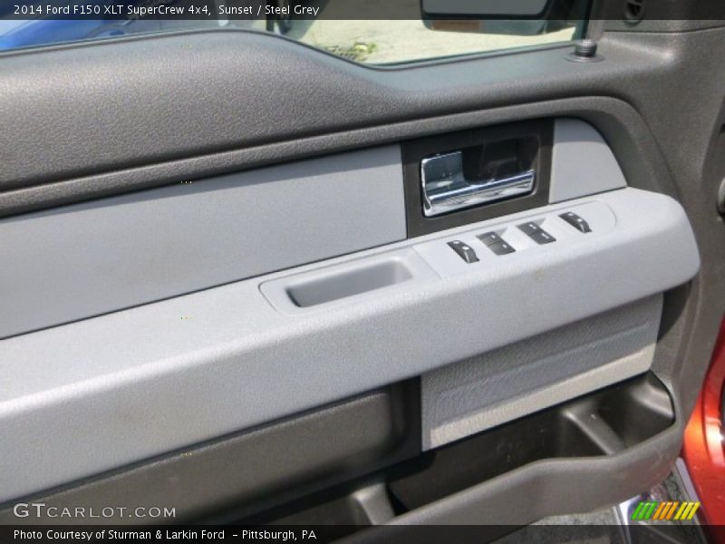 Sunset / Steel Grey 2014 Ford F150 XLT SuperCrew 4x4