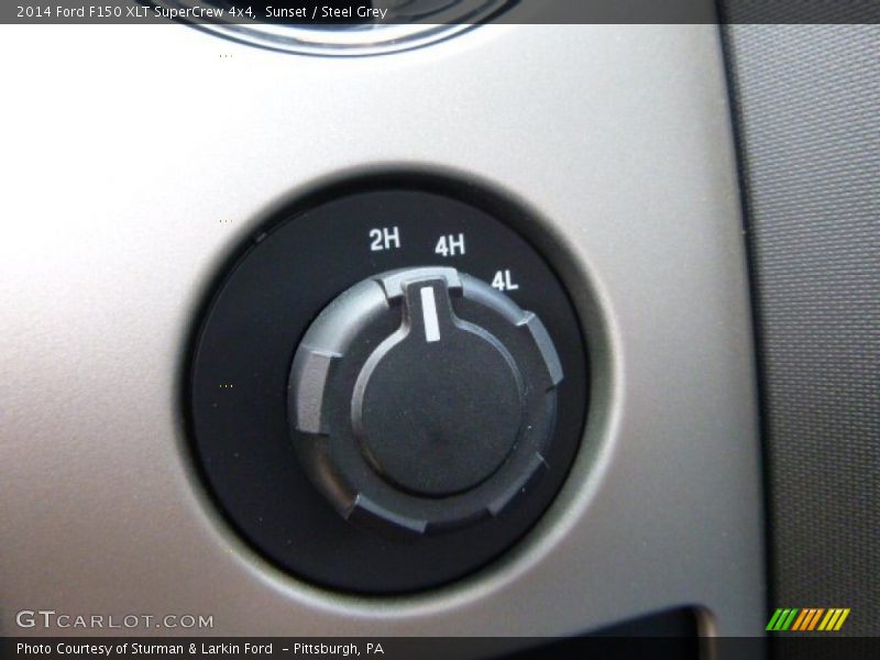 Sunset / Steel Grey 2014 Ford F150 XLT SuperCrew 4x4