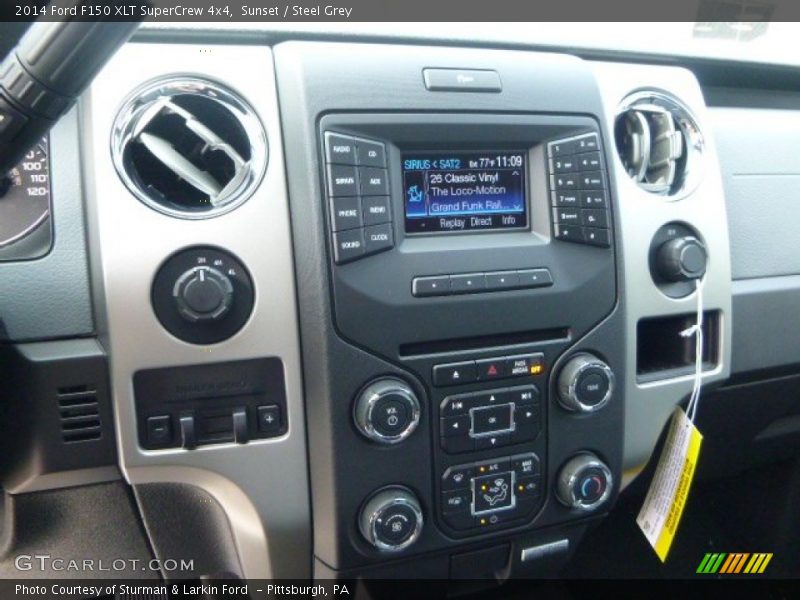 Sunset / Steel Grey 2014 Ford F150 XLT SuperCrew 4x4