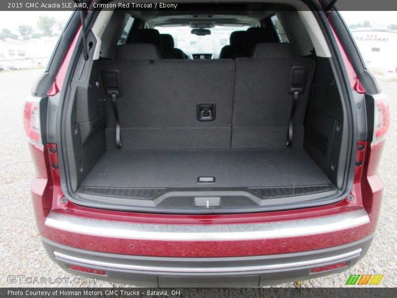 Crimson Red Tincoat / Ebony 2015 GMC Acadia SLE AWD
