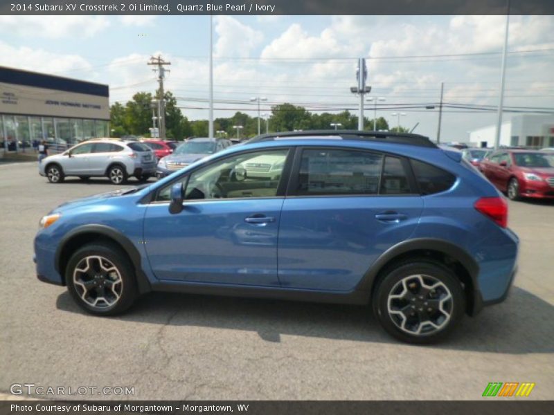 Quartz Blue Pearl / Ivory 2014 Subaru XV Crosstrek 2.0i Limited