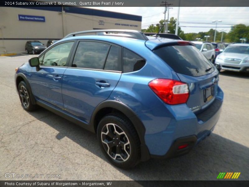 Quartz Blue Pearl / Ivory 2014 Subaru XV Crosstrek 2.0i Limited