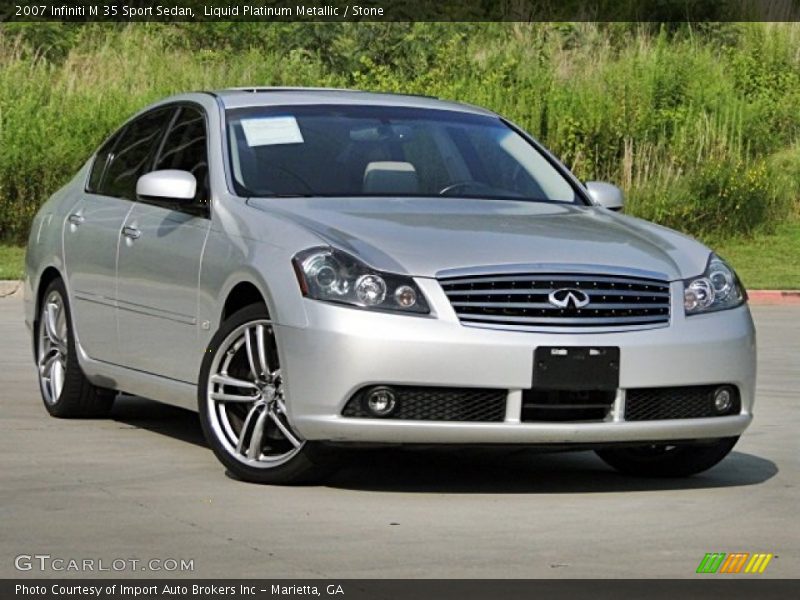 Front 3/4 View of 2007 M 35 Sport Sedan