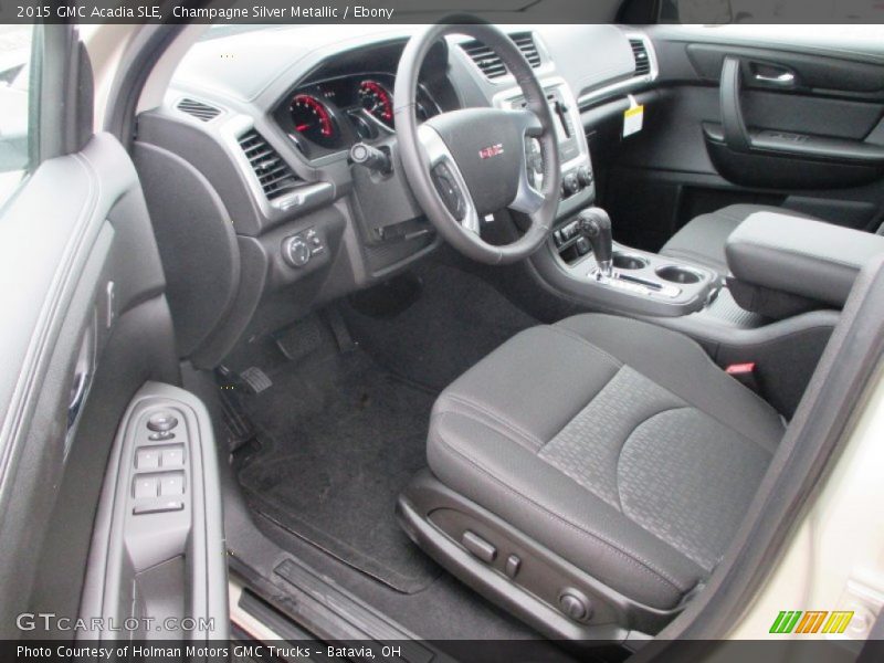 Champagne Silver Metallic / Ebony 2015 GMC Acadia SLE