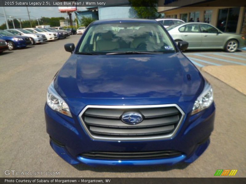Lapis Blue Pearl / Warm Ivory 2015 Subaru Legacy 2.5i