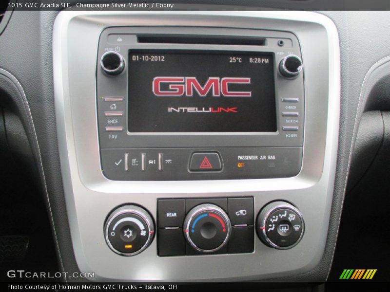 Champagne Silver Metallic / Ebony 2015 GMC Acadia SLE