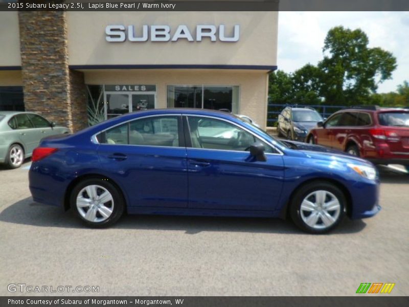 Lapis Blue Pearl / Warm Ivory 2015 Subaru Legacy 2.5i