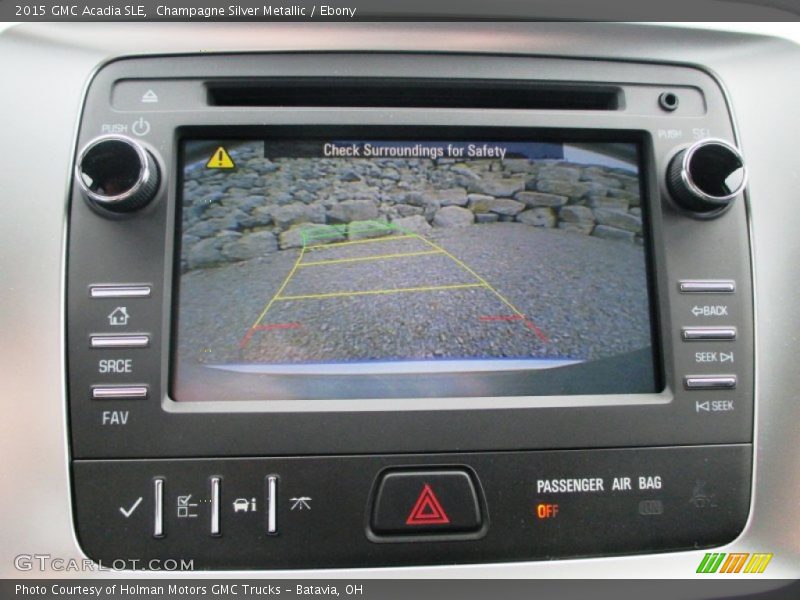 Champagne Silver Metallic / Ebony 2015 GMC Acadia SLE