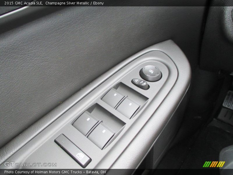 Champagne Silver Metallic / Ebony 2015 GMC Acadia SLE