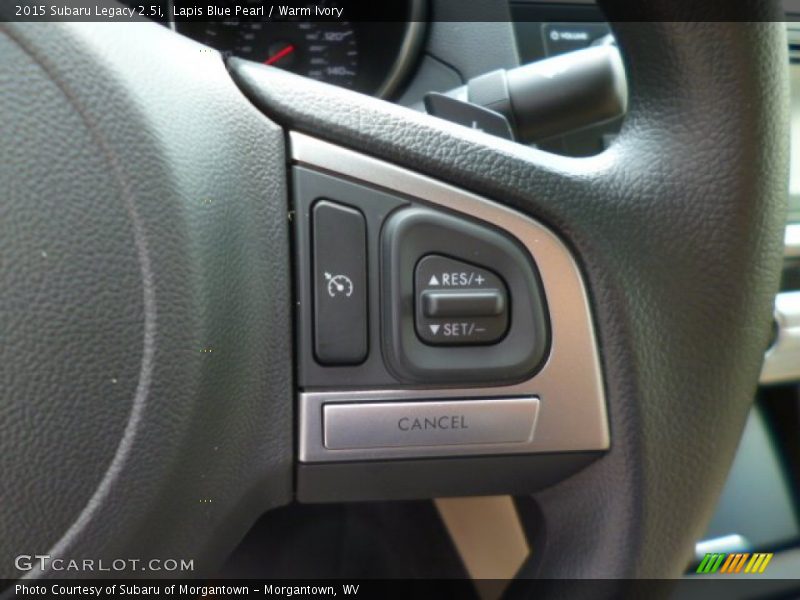 Lapis Blue Pearl / Warm Ivory 2015 Subaru Legacy 2.5i