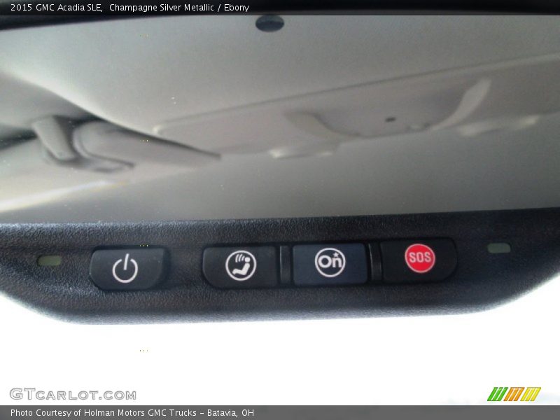 Champagne Silver Metallic / Ebony 2015 GMC Acadia SLE