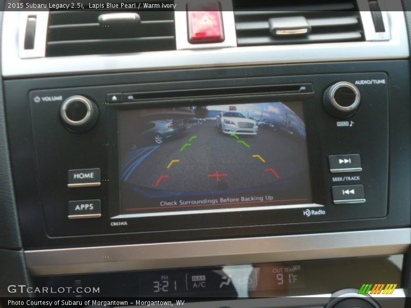 Lapis Blue Pearl / Warm Ivory 2015 Subaru Legacy 2.5i