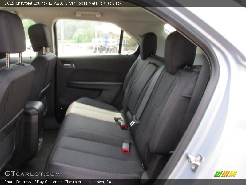 Silver Topaz Metallic / Jet Black 2015 Chevrolet Equinox LS AWD